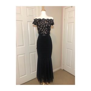 Black long formal gown